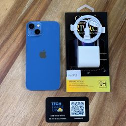 iPhone 13 128Gb Unlocked Free Charger And Screen Protector Privacy! 