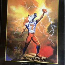 Denver Broncos prints