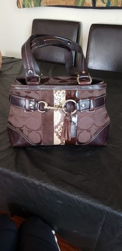 COACH Vintage Hamilton Signature  Bag.