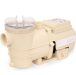 1/2HP Swimming Pool Pump for Above Ground Self Primming High-Flow Pump Pool Spa Pond 1.5-inch Inlet/Outlet (3120 GPH, Timer, 115V)

Brand new