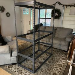 Large Storage Rack 6ft Tallx 4 Ft Wide X 2ft Deep