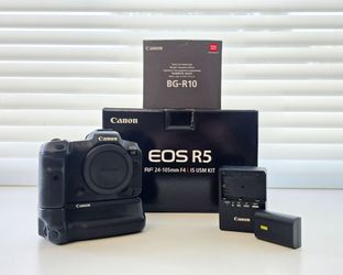 Canon EOS R5 + BG-R10 Grip + CarePAK Through 3/2027