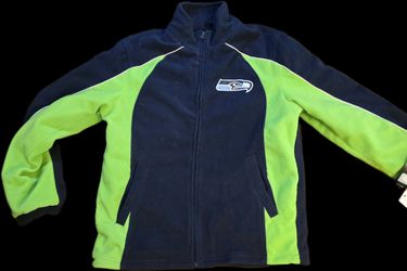 Mens Seahawks Fleece Jacket Sweater