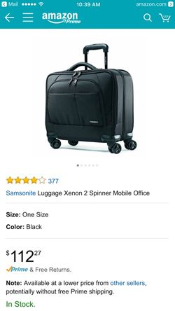 Luggage Xenon 2 spinner mobile office