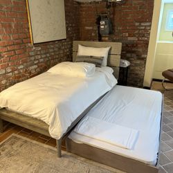 Twin Bed With Trundle