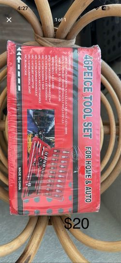 46PEICE TOOL SET FOR HOME & AUTO
