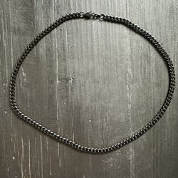 New Black Chain - 1/4” Thick - 22” Length