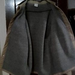 Barn Coat Brown Blanket Lined Chore Jacket 