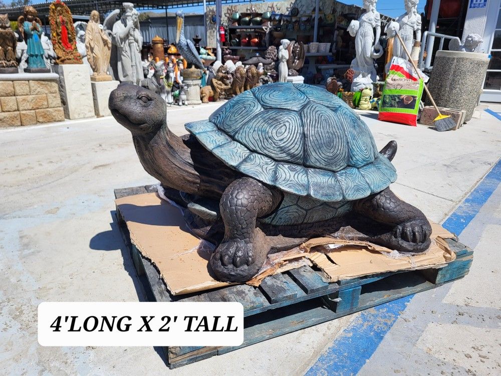 GIANT CONCRETE CEMENT TURTLE STATUE 🐢 $500 EACH