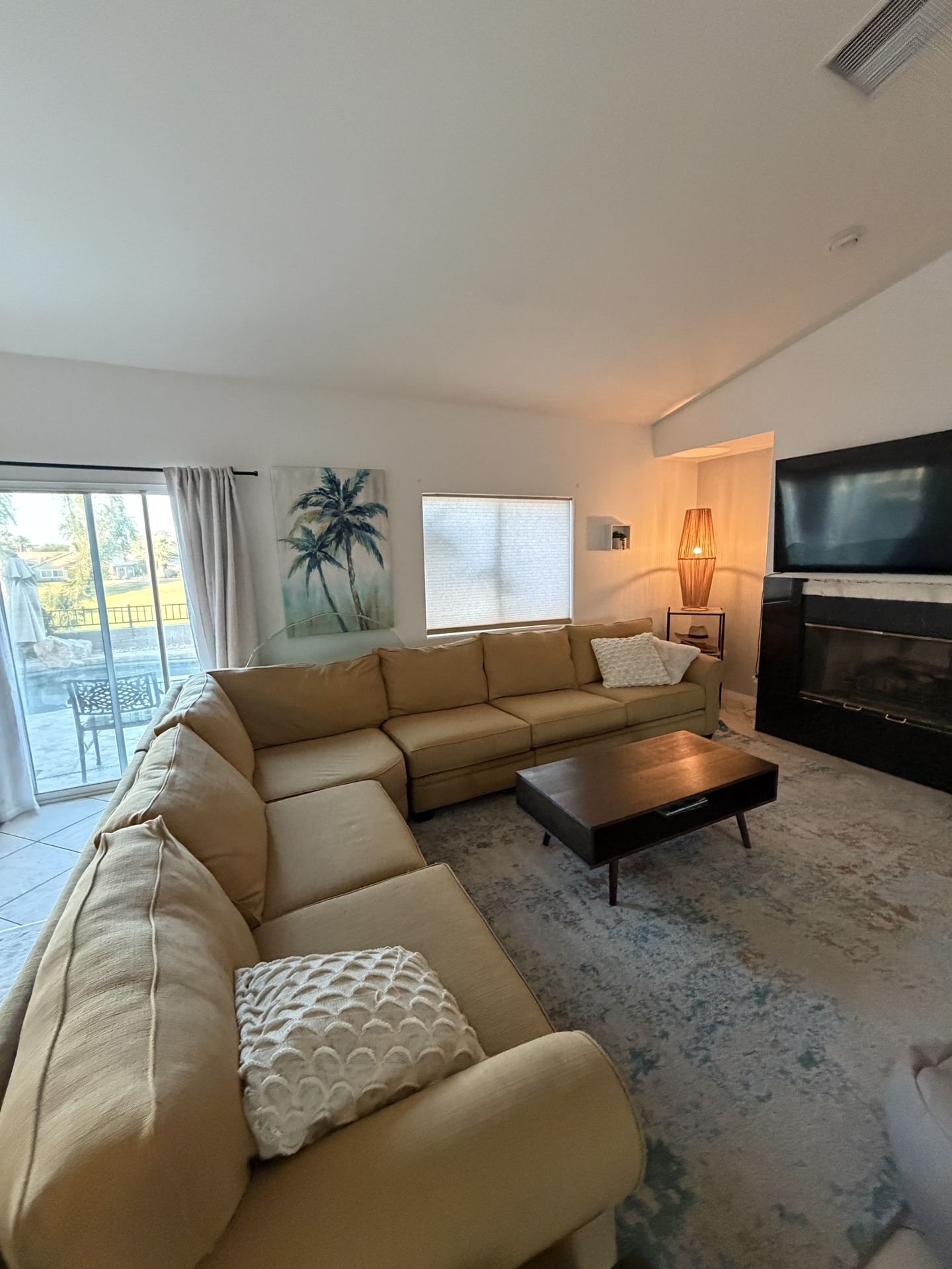 FREE: Sectional Couch , Dining And Kitchen Table And Chairs