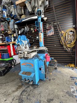 Tire machine