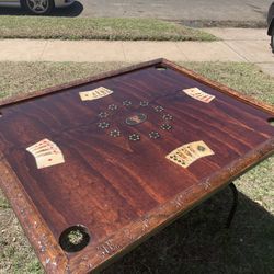 Poker table