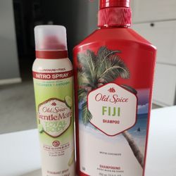 Old Spice Shampoo And Deodorant Spray 
