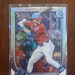 Baseball connor norby rc card