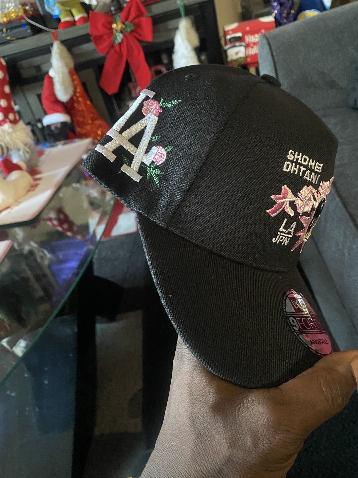 Pink Black Ohtani Hat