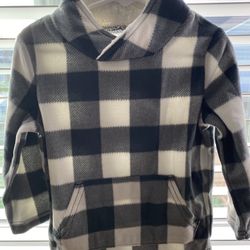 Fleece Pullover W Faux Fur Neck Sz 2t 