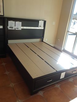Queen bed frame