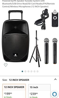 Proreck Speakers Bluetooth With Microphones