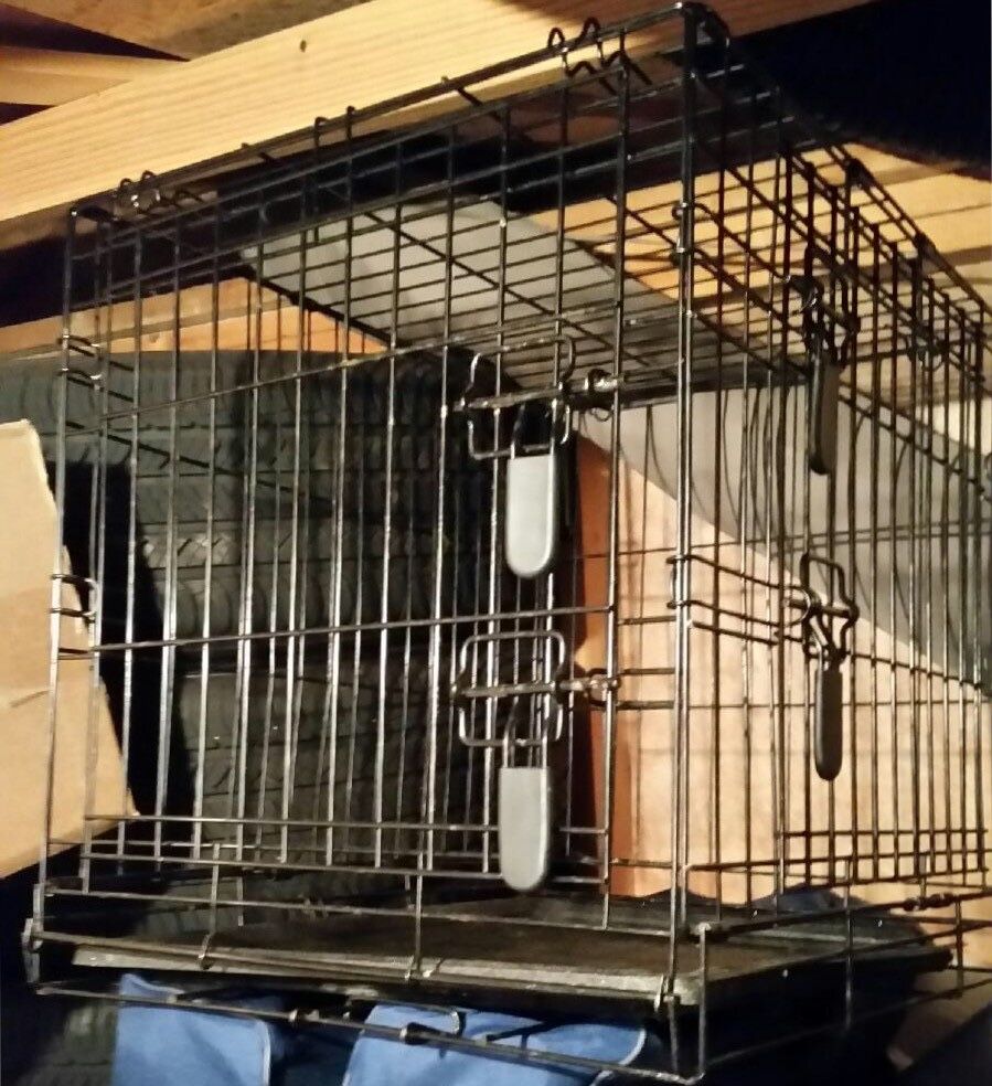 Black Wire Dog Crate