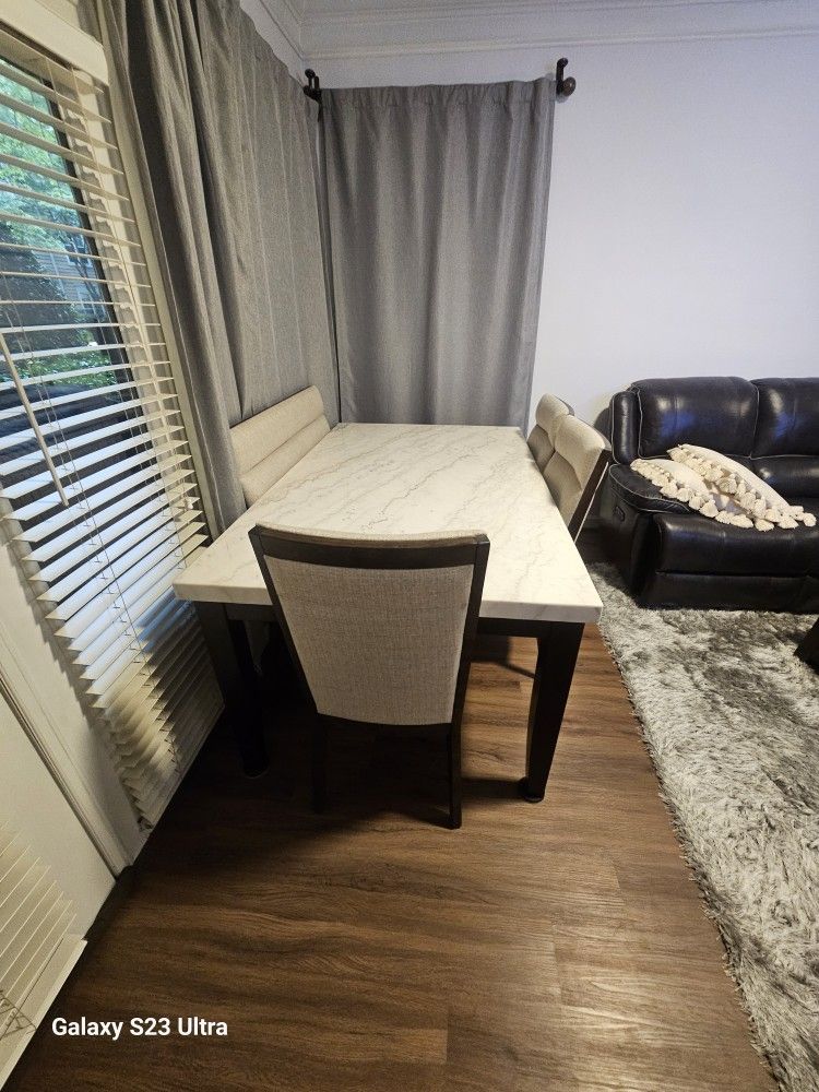 Dining Table With 4 Chairs And Bench