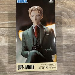 SEGA SPY x FAMILY Loid Forger Premium Chokonose Figure Anime Manga Licensed