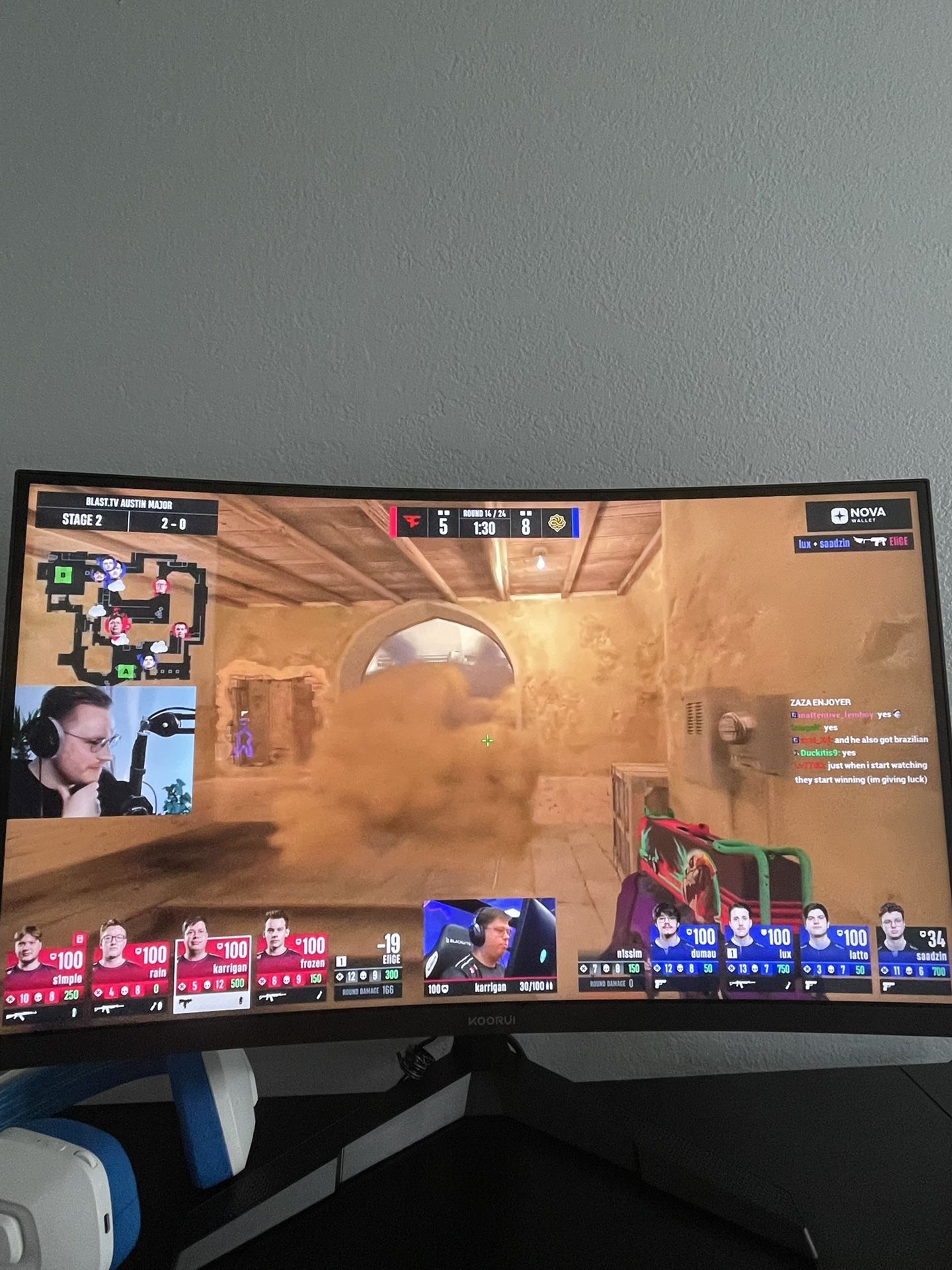 Gaming Monitor Curved 27inch 2k