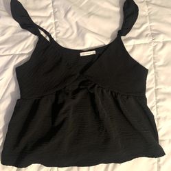 Black Babydoll Tank 