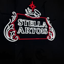 Stella Artois light up LED sign