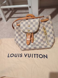 Authentic Louis Vuitton Damier Azur Backpack