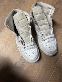 Jordan 1 mids triple white