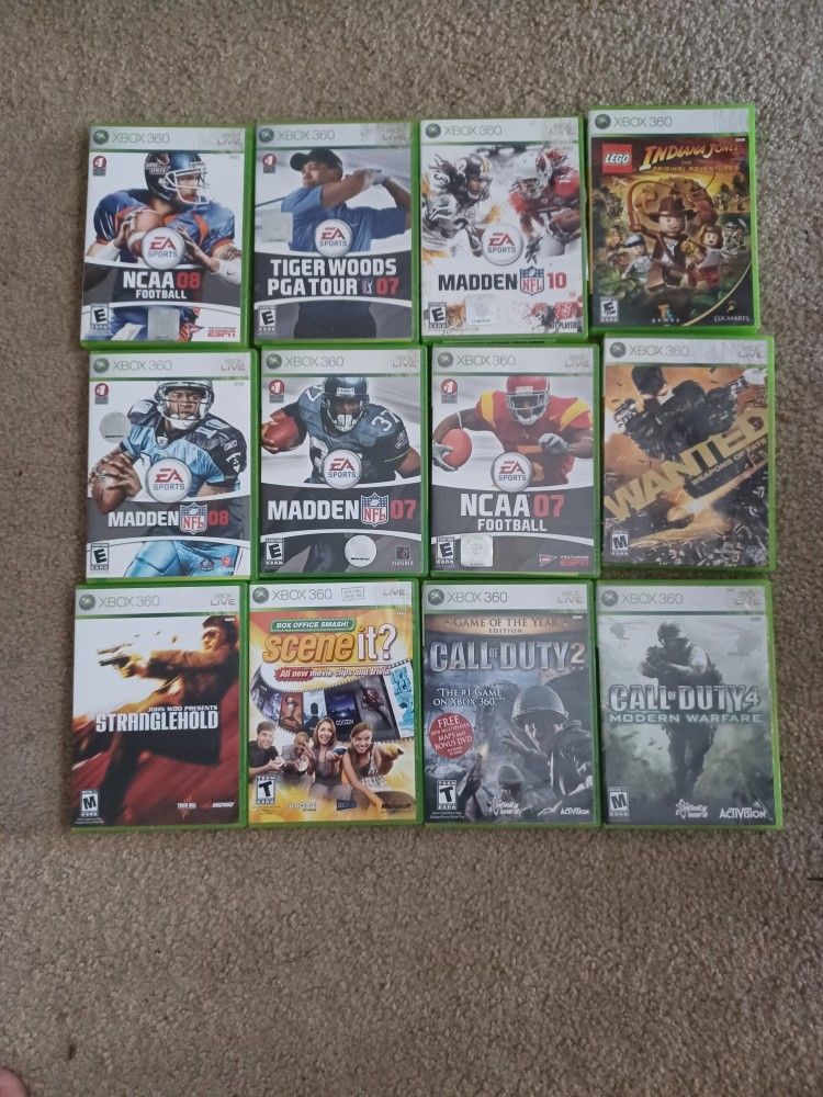 Xbox 360 Games (Live)