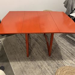 Mid century modern refinished dining table/desk