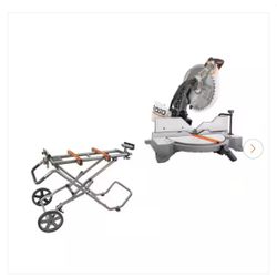 Rigid 12” Miter Saw With Stand