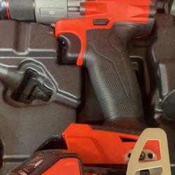  Hammer Drill and Impact Driver Combo Kit (2-Tool) with Two Batteries