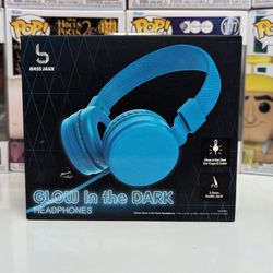Bass Jaxx Glow in the Dark Headphones - Blue