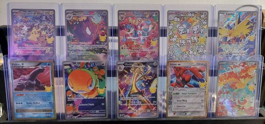Pokemon 30th Anniversary cards