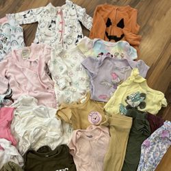 0-3 Baby Girl Clothes 