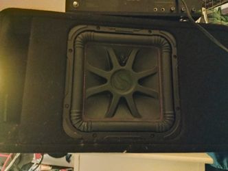 12 Inch L7 Kicker Speaker W/ 2000 Watt Prestige Amp