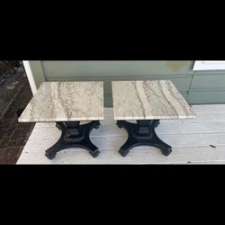 2 Marble Top Coffee Table 