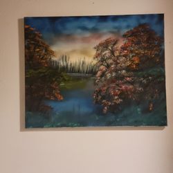 Oil Painting On 16×20