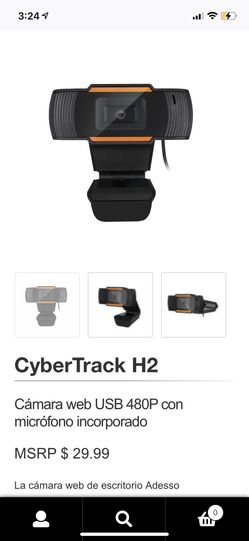 Adesso USB HD Webcam with Built-in Microphone