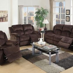 Brown Motion Sofa Set (Free Delivery)