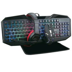 SUPERSONIC(R) Supersonic 4-in-1 Rgb Gaming Kit