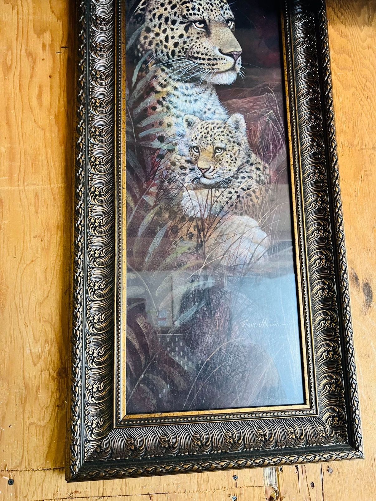 Leopard š painting