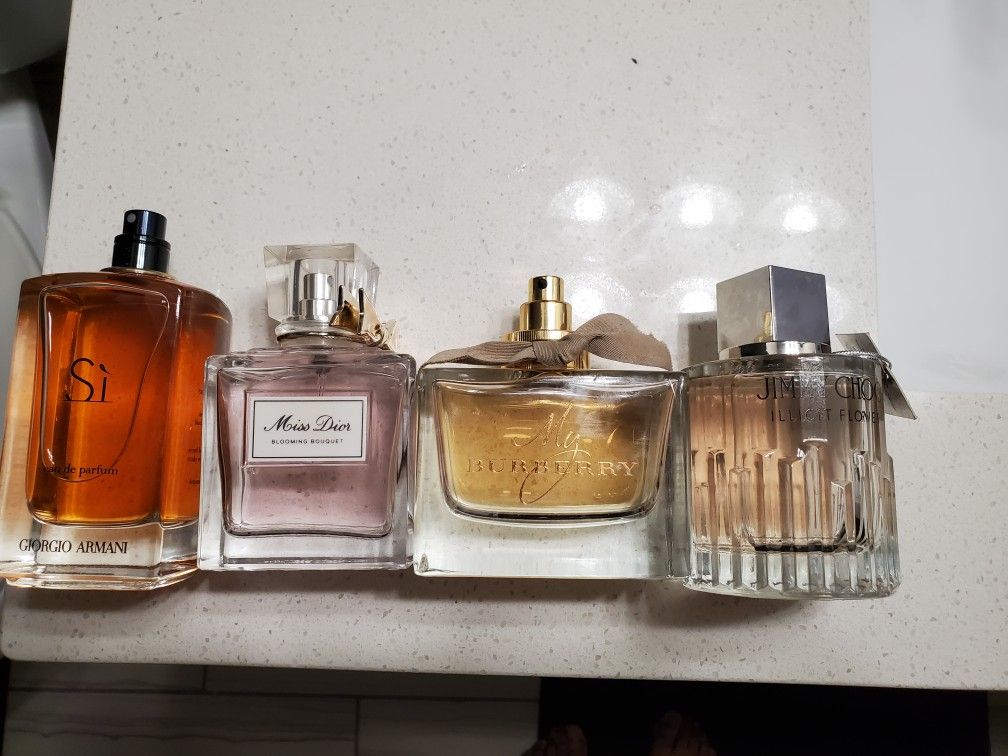 Armani, Dior, Burberry, Jimmy Choo