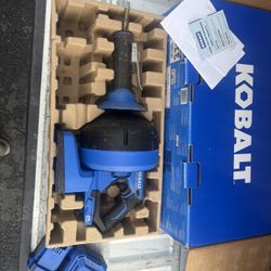 Kobalt Battery Powered Drain Snake