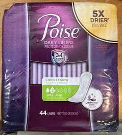 Poise size 2 brand new bag $3