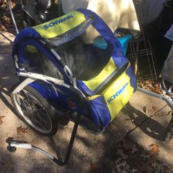 Lnew Schwinn bicycle pull behind kids or pets court with all accessories only $70 firm
