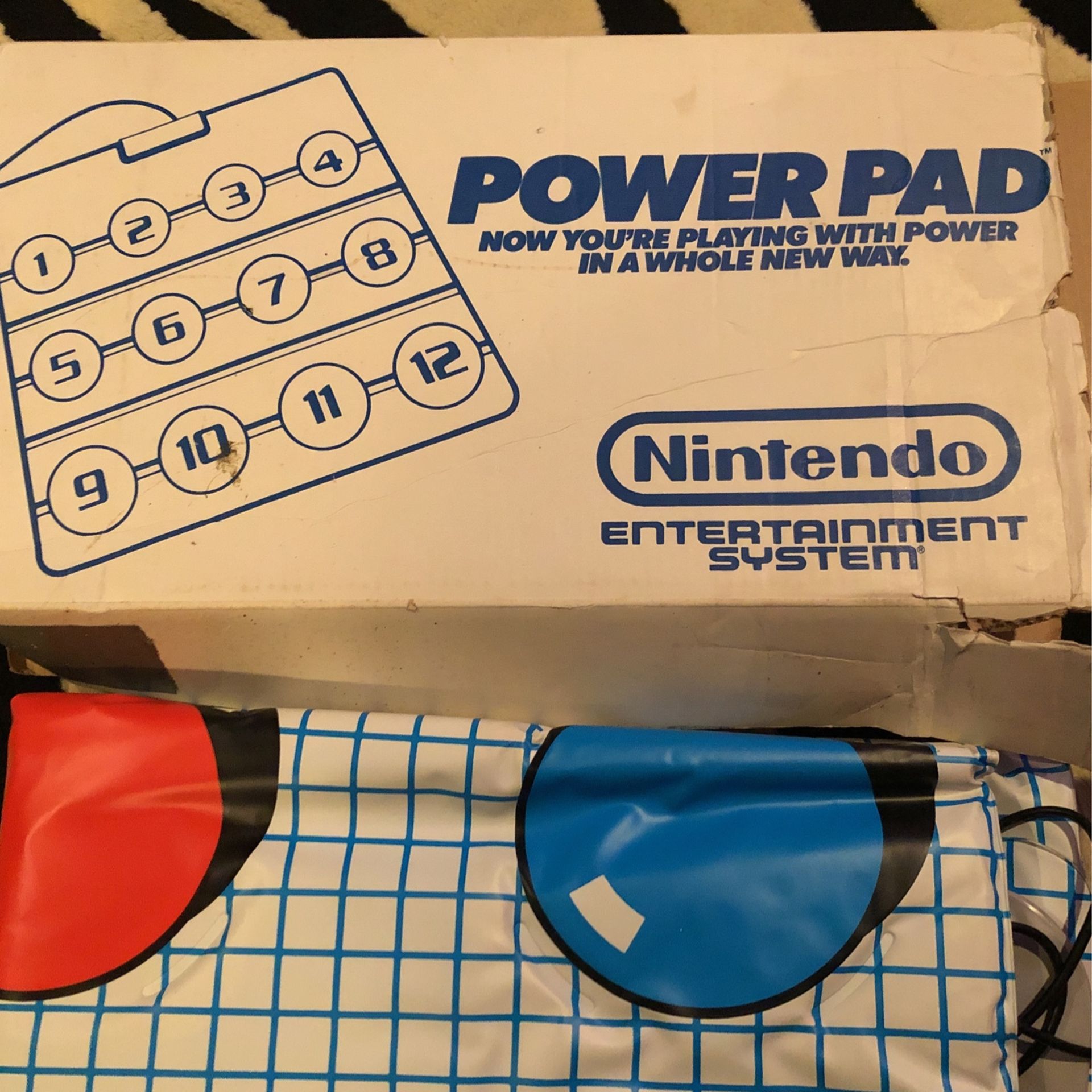 Vintage Nintendo Entertainment System Power Pad
