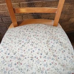 High Chair With Floral Pattern